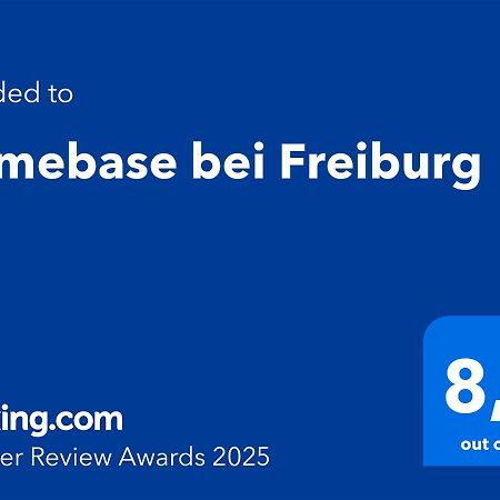 Homebase Bei Freiburg March エクステリア 写真